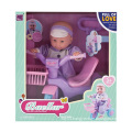 Plastic Baby Doll Set with Bicycle (H0318236)